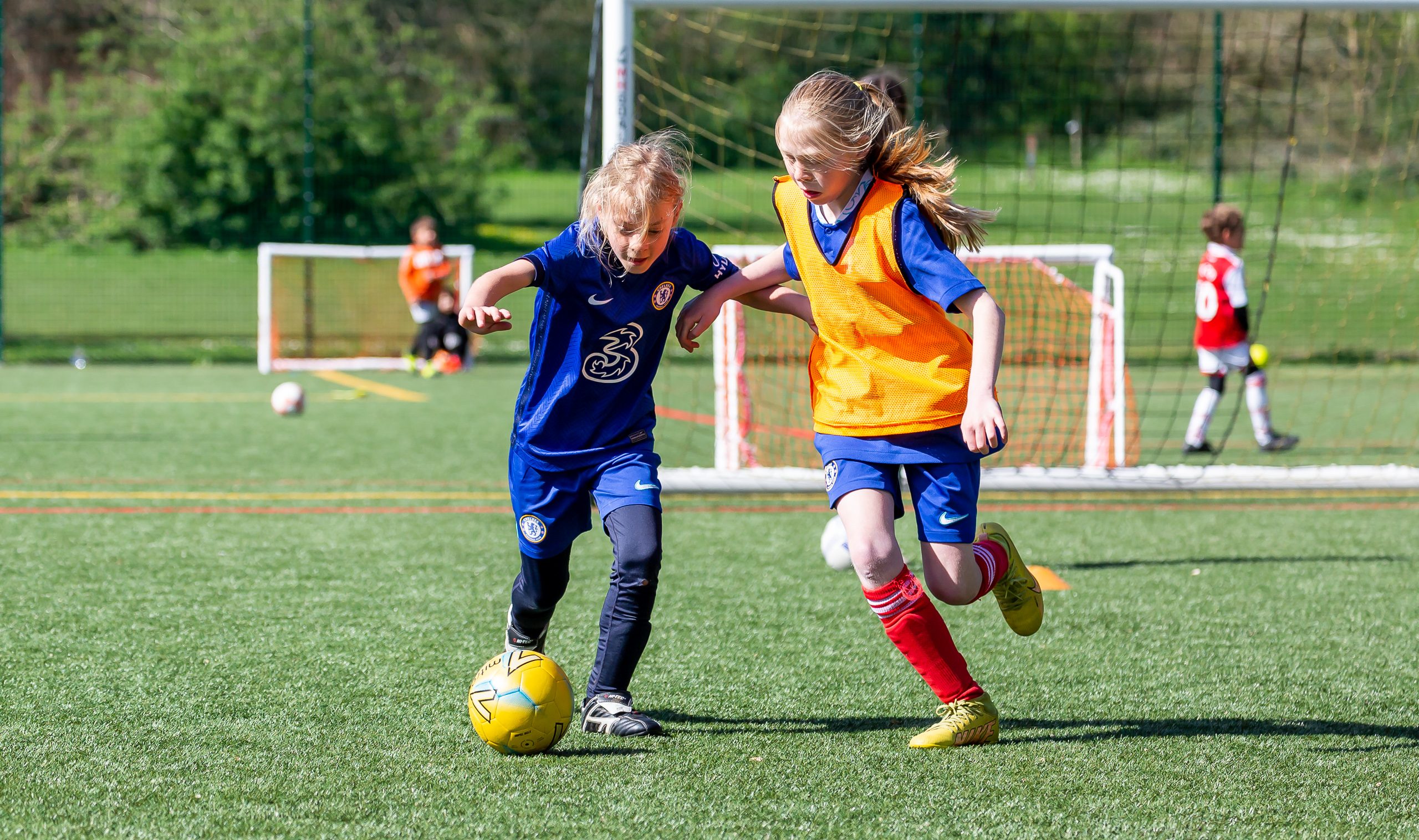 Girls-only football coaching provided by Ultimate Football Academy